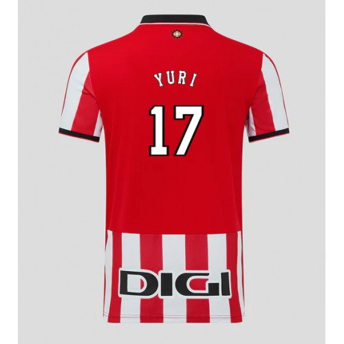 Moški Nogometni dresi Athletic Bilbao Yuri Berchiche #17 Domači 2025-26 Kratek Rokav